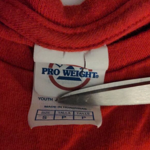 Vintage Red‎ Florida Keys sea life Tshirt size small 🦈🐙🐢 - Picture 2 of 6